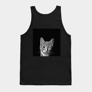 Emoji cat Tank Top